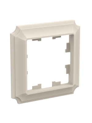 Рамка Systeme Electric AtlasDesign Antique ATN100201 бежевый сбоку