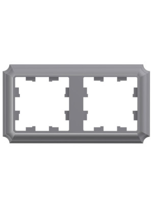 Рамка Systeme Electric AtlasDesign Antique ATN100902 сталь