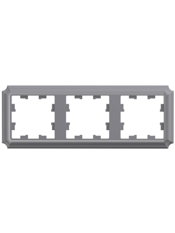 Рамка Systeme Electric AtlasDesign Antique ATN100903 сталь