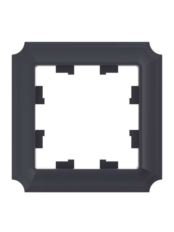 Рамка Systeme Electric AtlasDesign Antique ATN101001 карбон