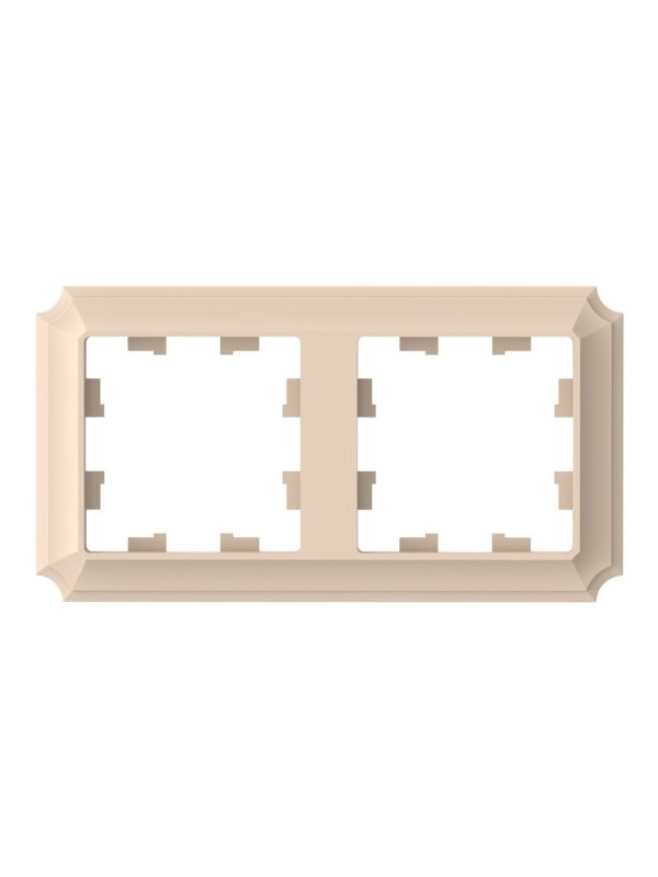 Рамка Systeme Electric AtlasDesign Antique ATN101202 песочный