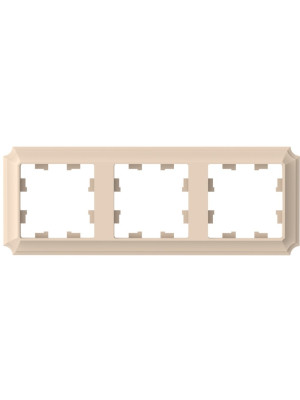 Рамка Systeme Electric AtlasDesign Antique ATN101203 песочный