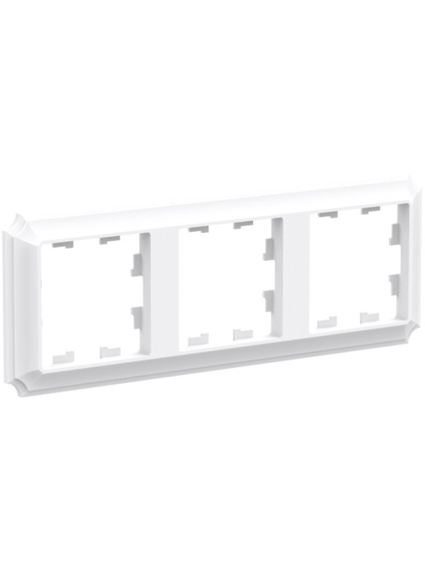 Рамка Systeme Electric AtlasDesign Antique ATN101303 лотос сбоку