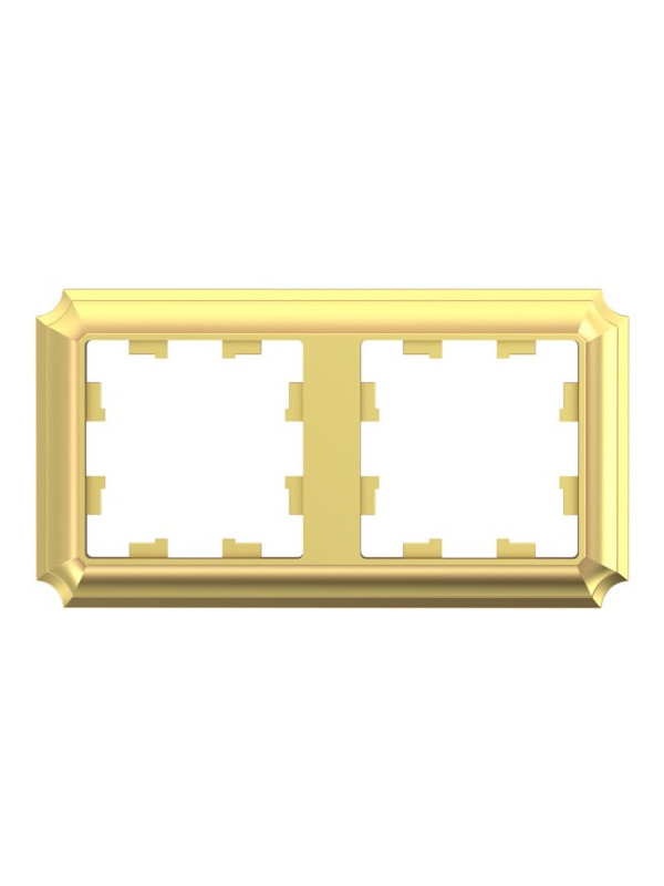 Рамка Systeme Electric AtlasDesign Antique ATN101602 золото