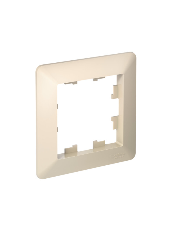 Рамка Systeme Electric AtlasDesign Air ATN220201 бежевый сбоку
