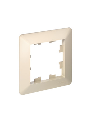 Рамка Systeme Electric AtlasDesign Air ATN220201 бежевый сбоку