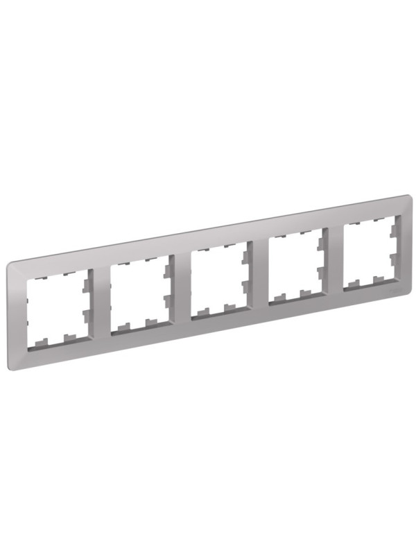 Рамка Systeme Electric AtlasDesign Air ATN220305 алюминий сбоку