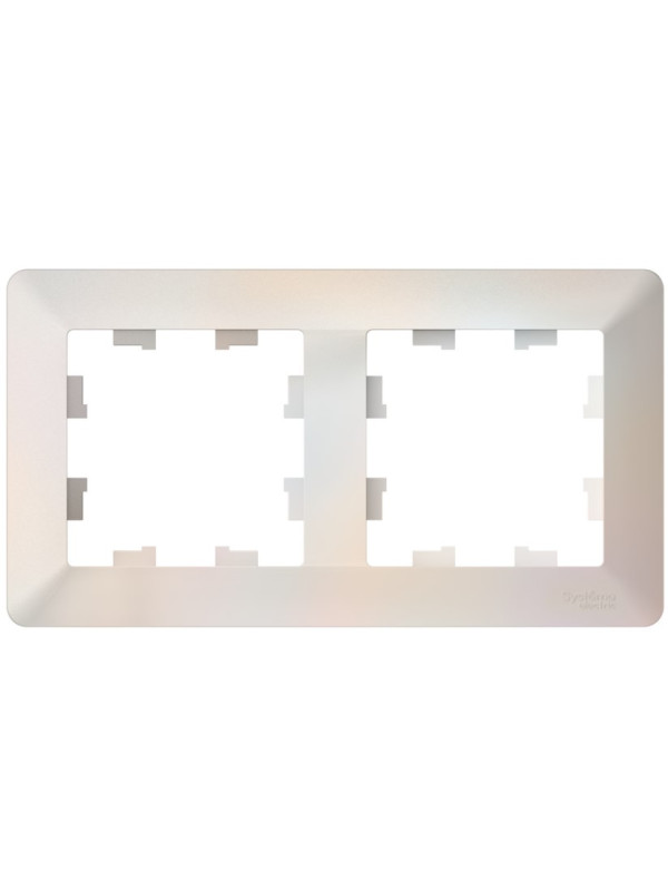 Рамка Systeme Electric AtlasDesign Air ATN220402 жемчуг