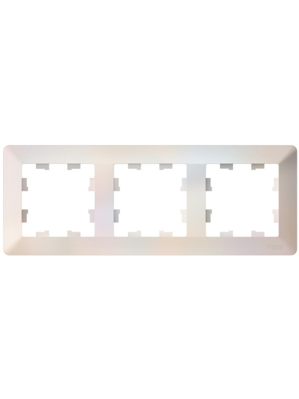 Рамка Systeme Electric AtlasDesign Air ATN220403 жемчуг