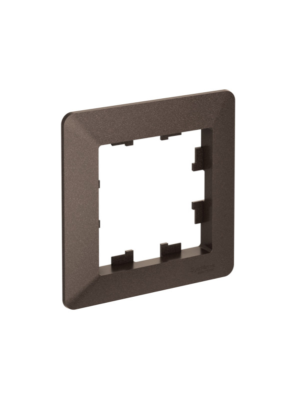 Рамка Systeme Electric AtlasDesign Air ATN220601 мокко сбоку