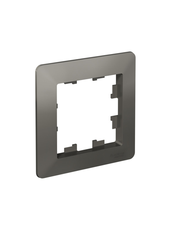 Рамка Systeme Electric AtlasDesign Air ATN220901 сталь сбоку