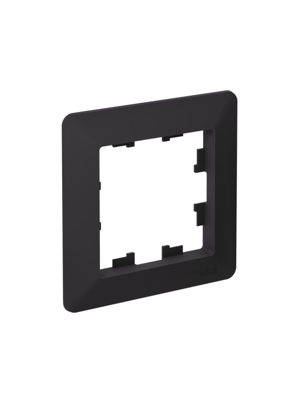 Рамка Systeme Electric AtlasDesign Air ATN221001 карбон сбоку