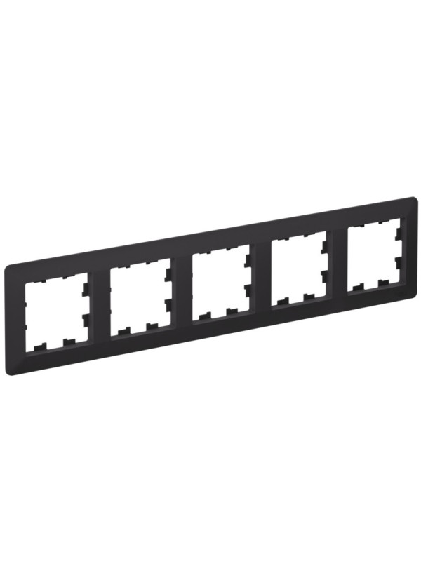 Рамка Systeme Electric AtlasDesign Air ATN221005 карбон сбоку