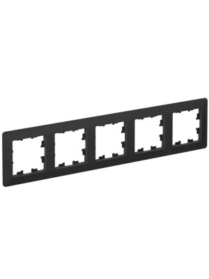 Рамка Systeme Electric AtlasDesign Air ATN221005 карбон сбоку