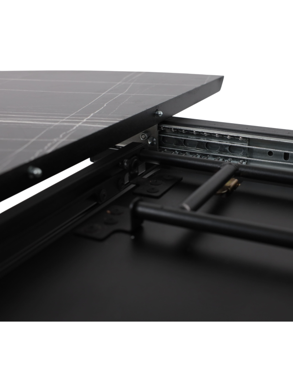 Кухонный стол Lepremo AV 1107 черный тунис/черный механизм раздвижной