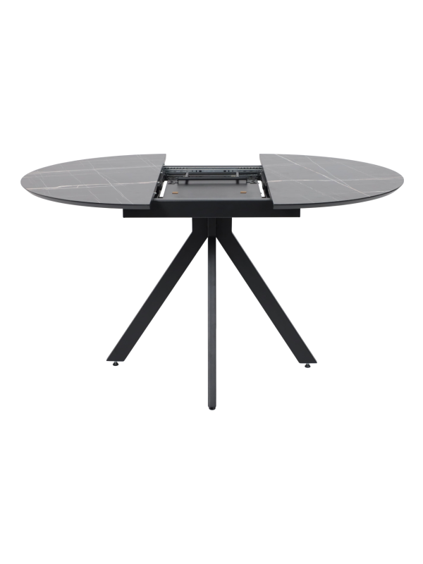 Кухонный стол Lepremo AV 1107 черный тунис/черный раздвижныой стол