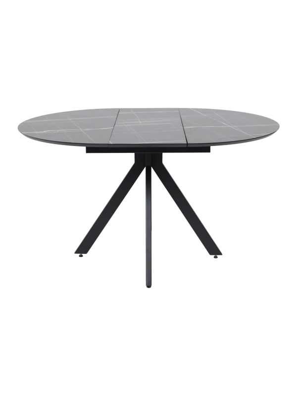 Кухонный стол Lepremo AV 1107 черный тунис/черный стол увеличенный