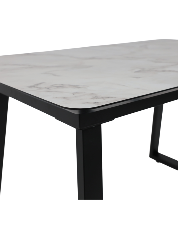 Кухонный стол Lepremo AV 1208 Виктори натуральный/черный столешница