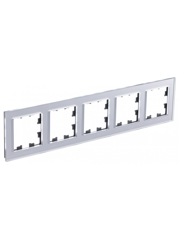 Рамка Systeme Electric AtlasDesign Nature ATN320305 алюминий сбоку