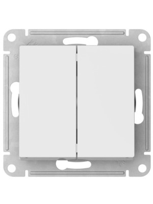 Выключатель Systeme Electric AtlasDesign Aqua ATN440151S белый