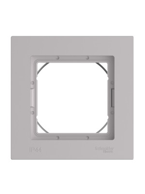 Рамка Systeme Electric AtlasDesign Aqua ATN440301 алюминий