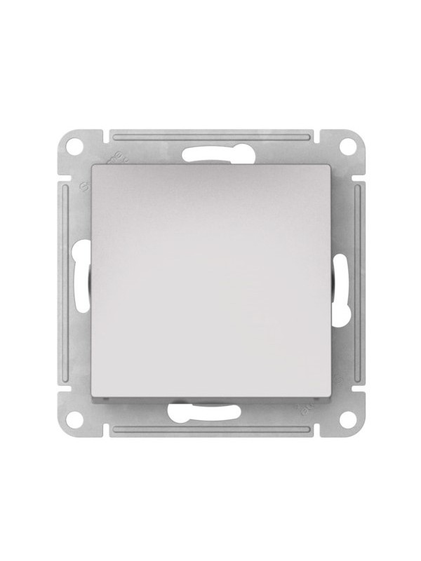 Выключатель Systeme Electric AtlasDesign Aqua ATN440361S алюминий