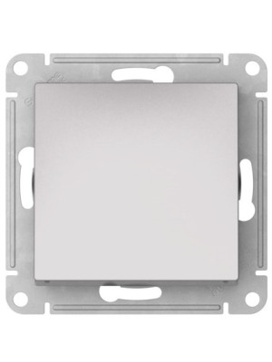 Выключатель Systeme Electric AtlasDesign Aqua ATN440361S алюминий