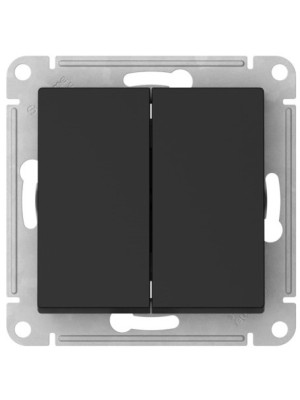 Выключатель Systeme Electric AtlasDesign Aqua ATN441051S карбон