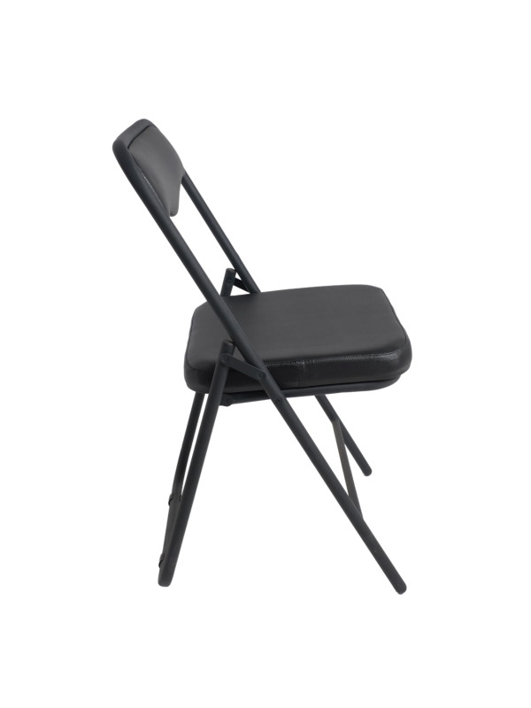 Стул Фабрикант Гольф BL черный сбоку