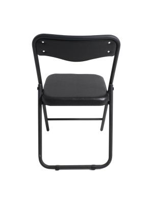 Стул Фабрикант Гольф BL черный сзади