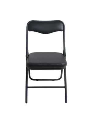 Стул Фабрикант Гольф BL черный спереди
