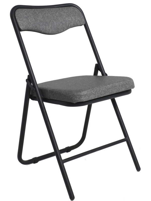 Стул Фабрикант Гольф BL темно-серый/черный