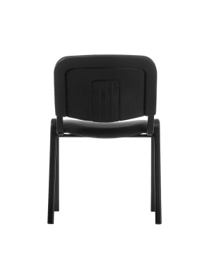 Стул офисный Фабрикант ИЗО BL ТК1 черный сзади