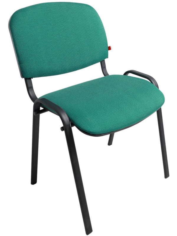 Стул офисный Фабрикант ИЗО BL зеленый/черный