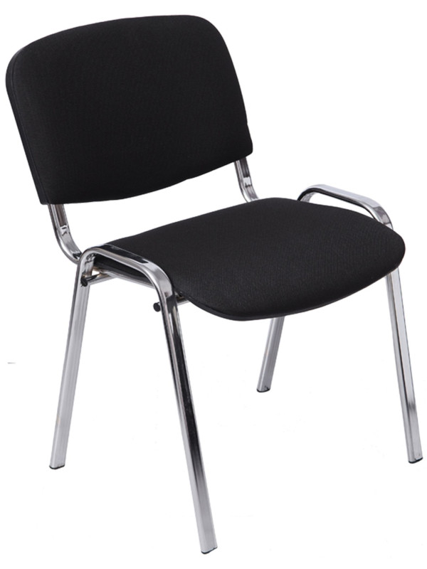 Стул офисный Фабрикант ИЗО CH черный/хром