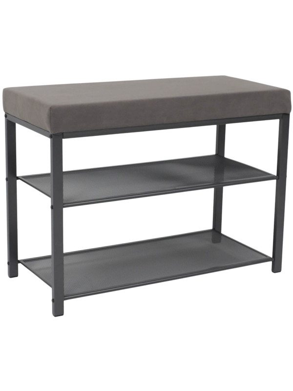 Банкетка ЗМИ Торонто 23S серый/графит