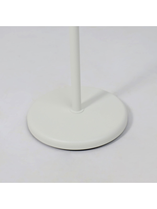 Вешалка напольная AksHome Dinara белая снизу