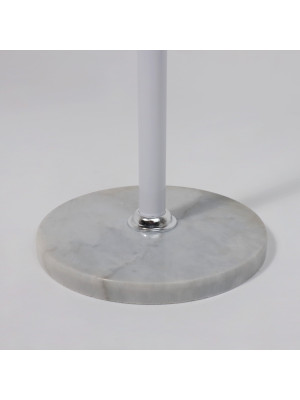 Вешалка напольная AksHome Drogo белая снизу