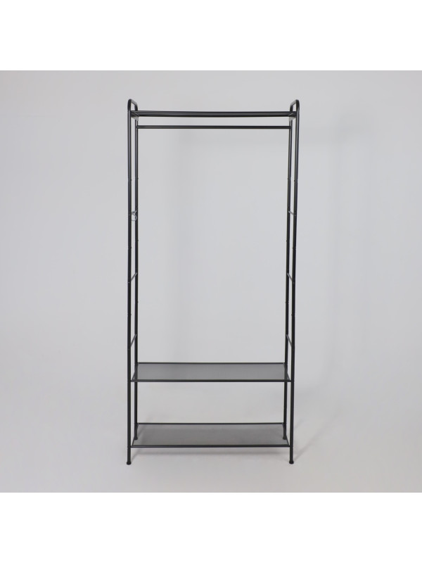 Вешалка напольная ЗМИ Монако 33 черная спереди