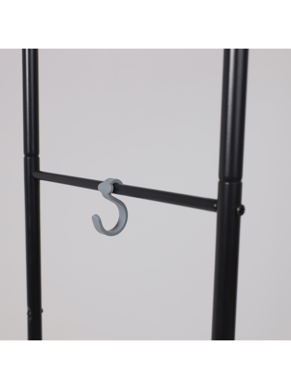 Вешалка напольная ЗМИ Монако 33 черная вблизи