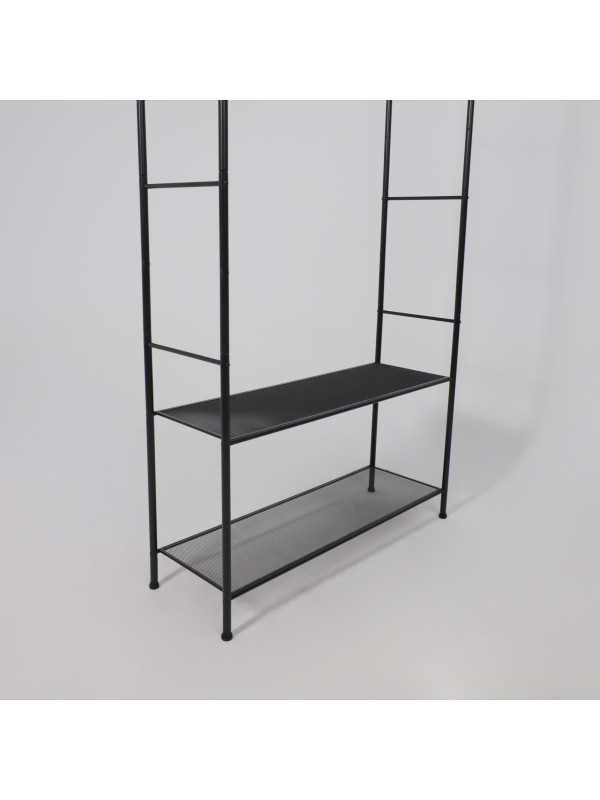 Вешалка напольная ЗМИ Монако 33 черная сбоку (