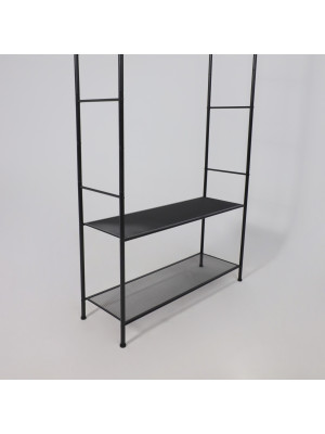 Вешалка напольная ЗМИ Монако 33 черная сбоку (