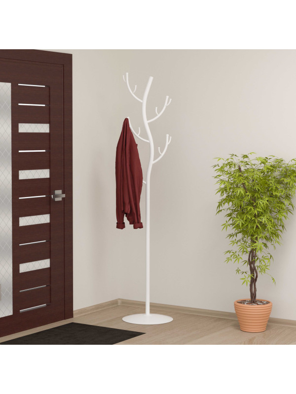 Вешалка напольная ЗМИ Дерево белый