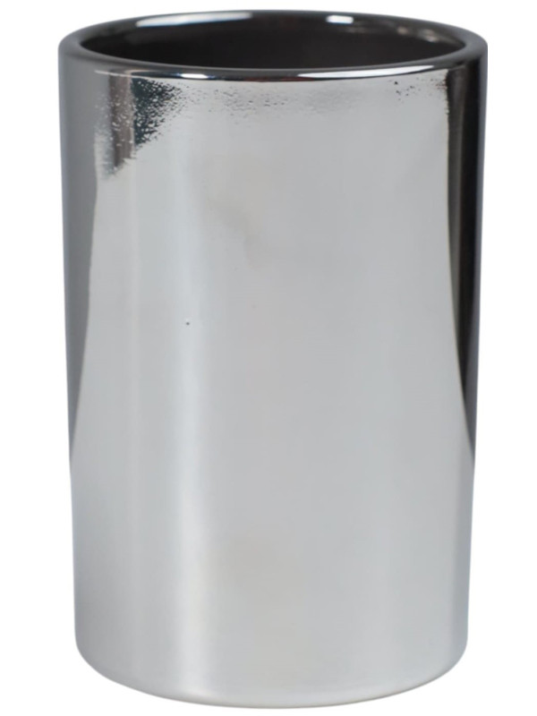 Стакан для зубной щетки и пасты AksHome Chroma