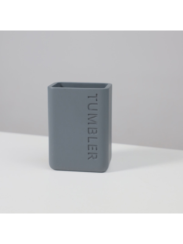 Стакан для зубной щетки и пасты AksHome Haven в интерьере