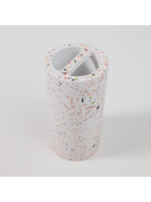 Стакан для зубной щетки и пасты AksHome Nest сверху