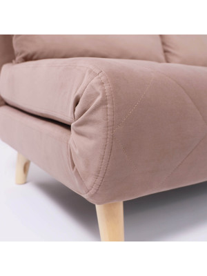 Диван DiArt Элли 100 бежевый/бук вблизи (1)