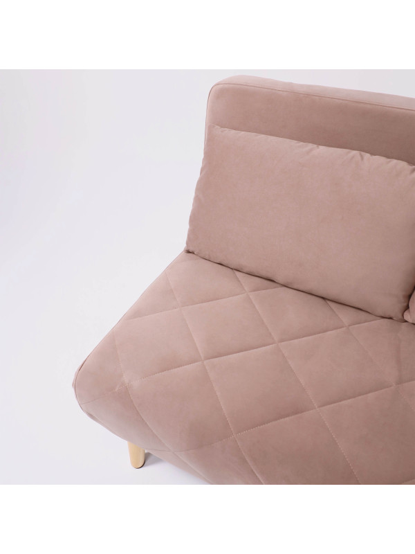 Диван DiArt Элли 120 бежевый/бук сверху