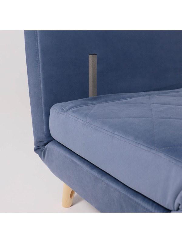 Диван DiArt Элли 120 джинс/бук спереди (2)