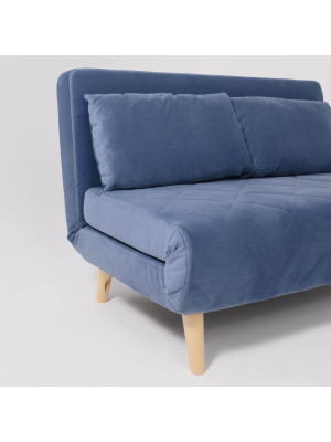 Диван DiArt Элли 120 джинс/бук под углом